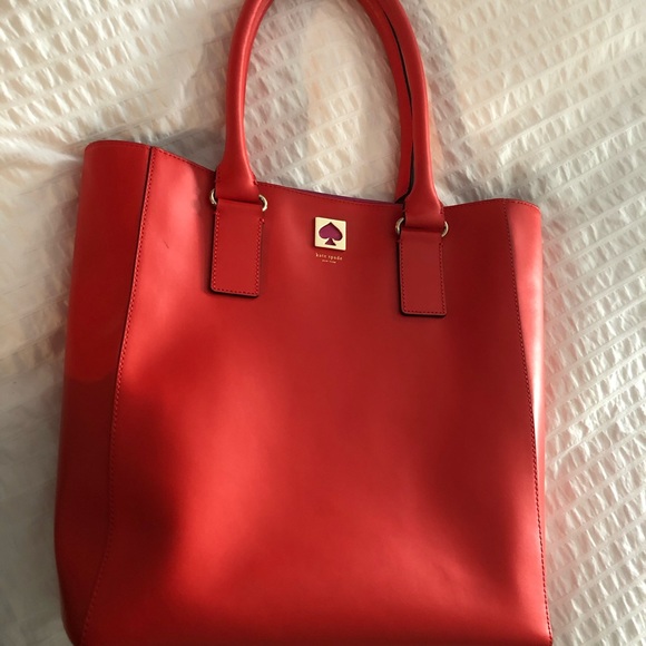 Large All Leather Kate Spade bag. Gorgeous! - Picture 2 of 2
